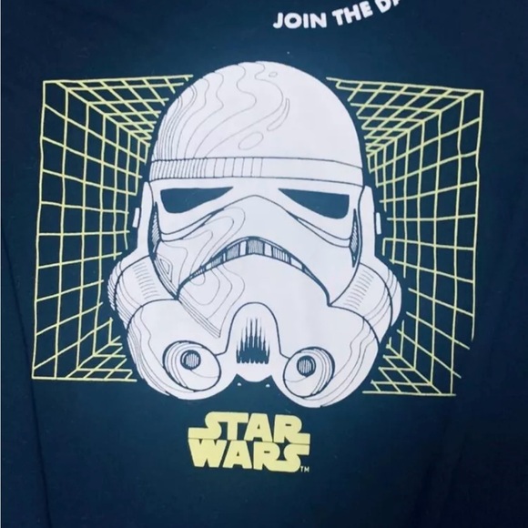 Star Wars Long-sleeved T-shirt with hat, size SM/C/P/ 6 to 8 years. - Picture 3 of 3